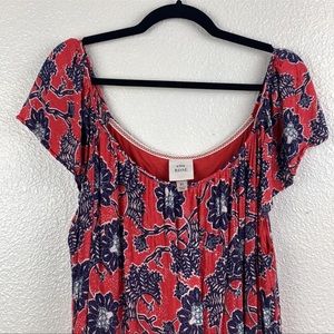 Knox Rose Maxi Floral Dress Bohemian Hawaiian Flowy Cap Sleeve Summer Spring